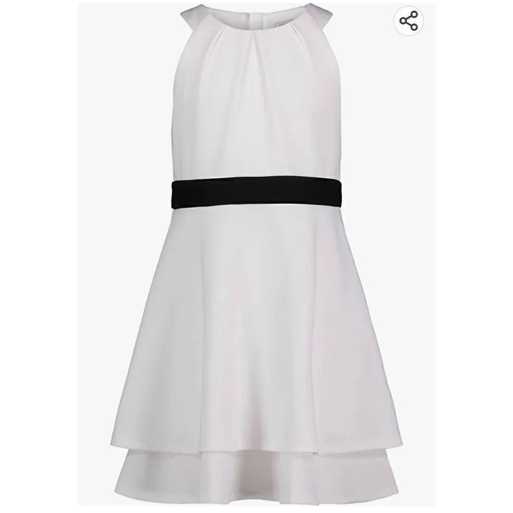 Calvin Klein Girls' Sleeveless Party Dress, Fit and Flare Silhouette